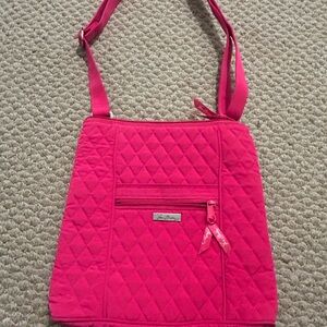Vera Bradley Fuchsia Quilted Crossbody Bag